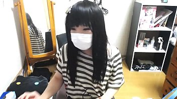 Japanese transvestite shemale half masturbation uncensored live broadcast With translation subtitles -4
